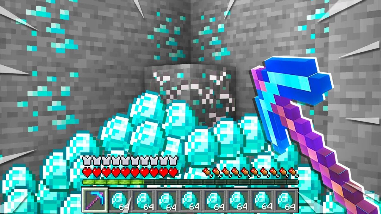 Diamond 1000 ကျော်ကိုတစ်ခါထဲနဲ့တူးနိုင်တယ် 💎
