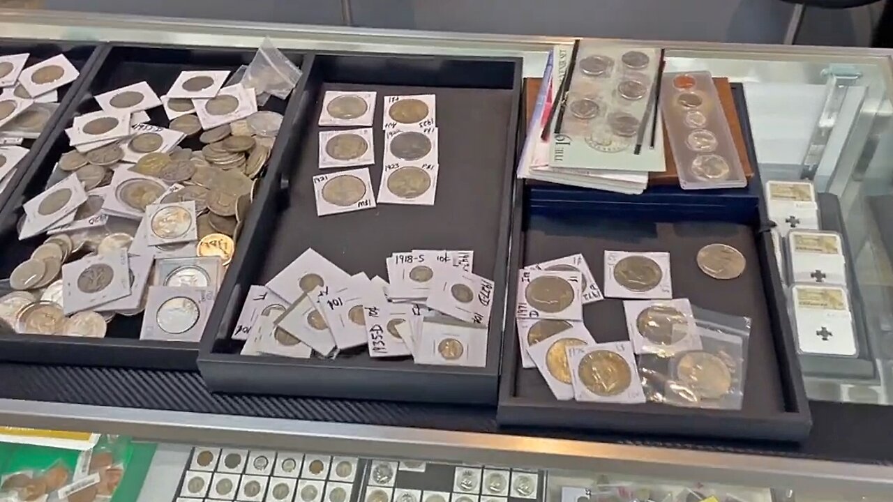 Selling $50,000 Gold Silver Stack to a Coin Store