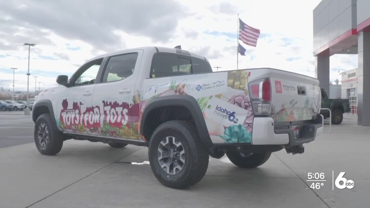 2021 Toys for Tots "sleigh" takes off ahead of Monday kickoff
