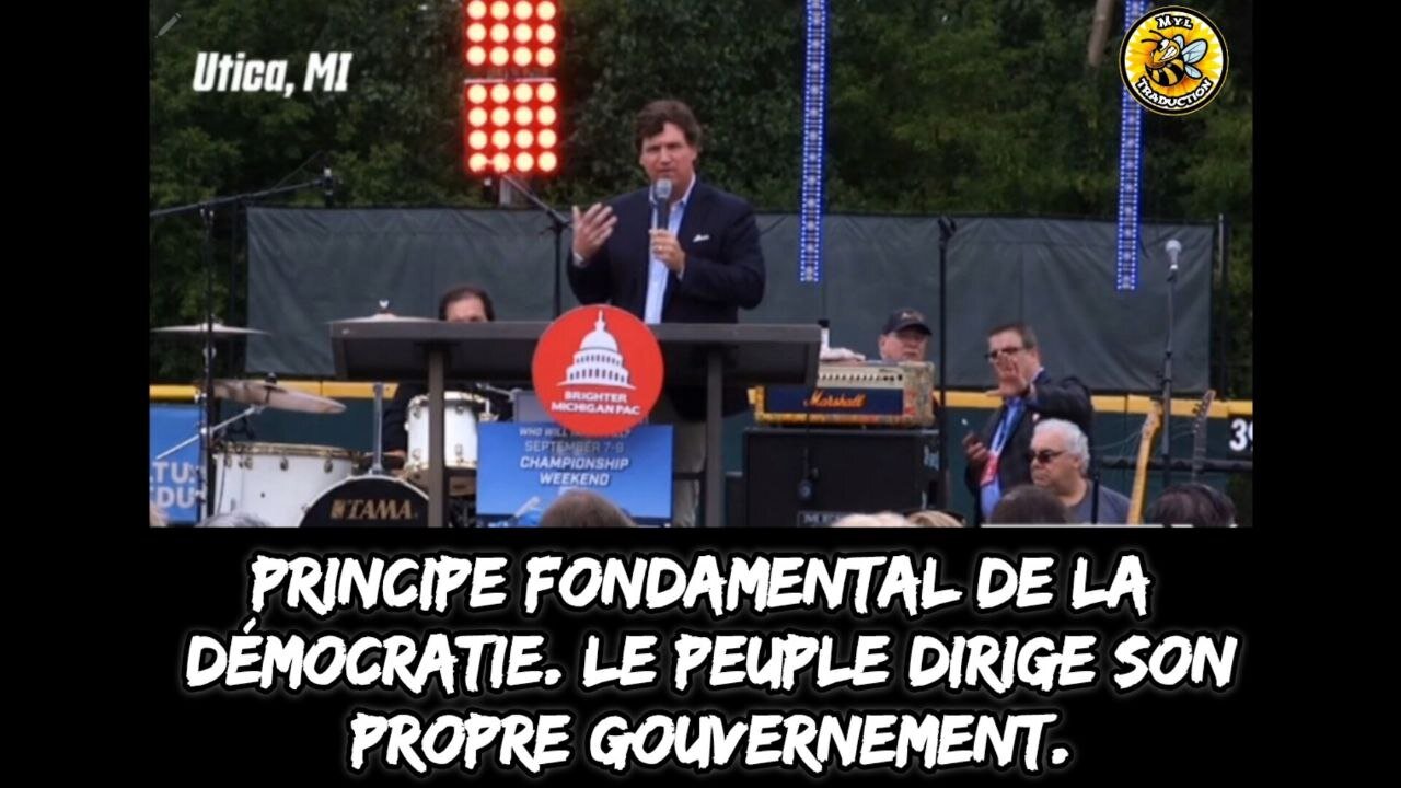 Principe fondamental de la démocratie. Le peuple dirige son propre gouvernement.