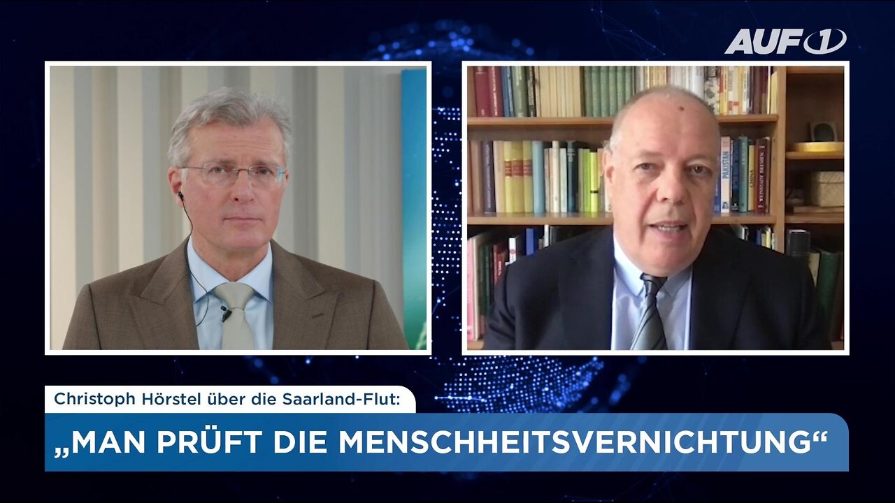 Christoph Hörstel zu Überschwemmungen: Hinter der Flut stehen die Eliten@AUF1