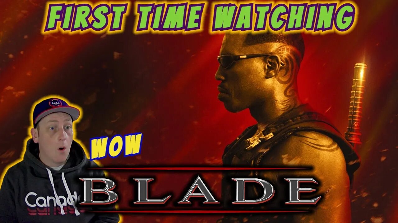 Blade (1998)...He's Soo Smooth!! | First Time Watching Movie Reaction