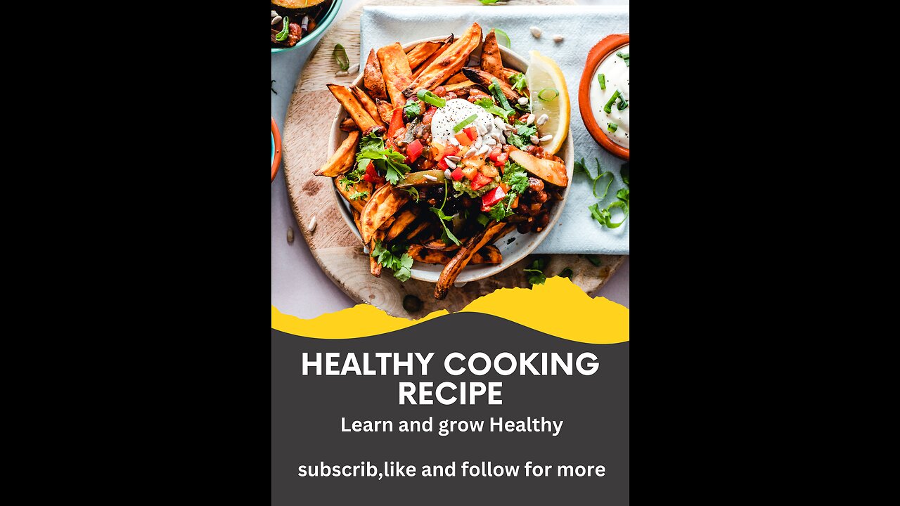 HEALTHY COOKING RECIPE