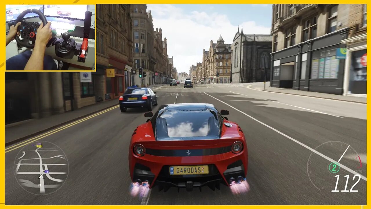 FERRARI F12 TDF - Forza Horizon 4 Gameplay FH4 / G29