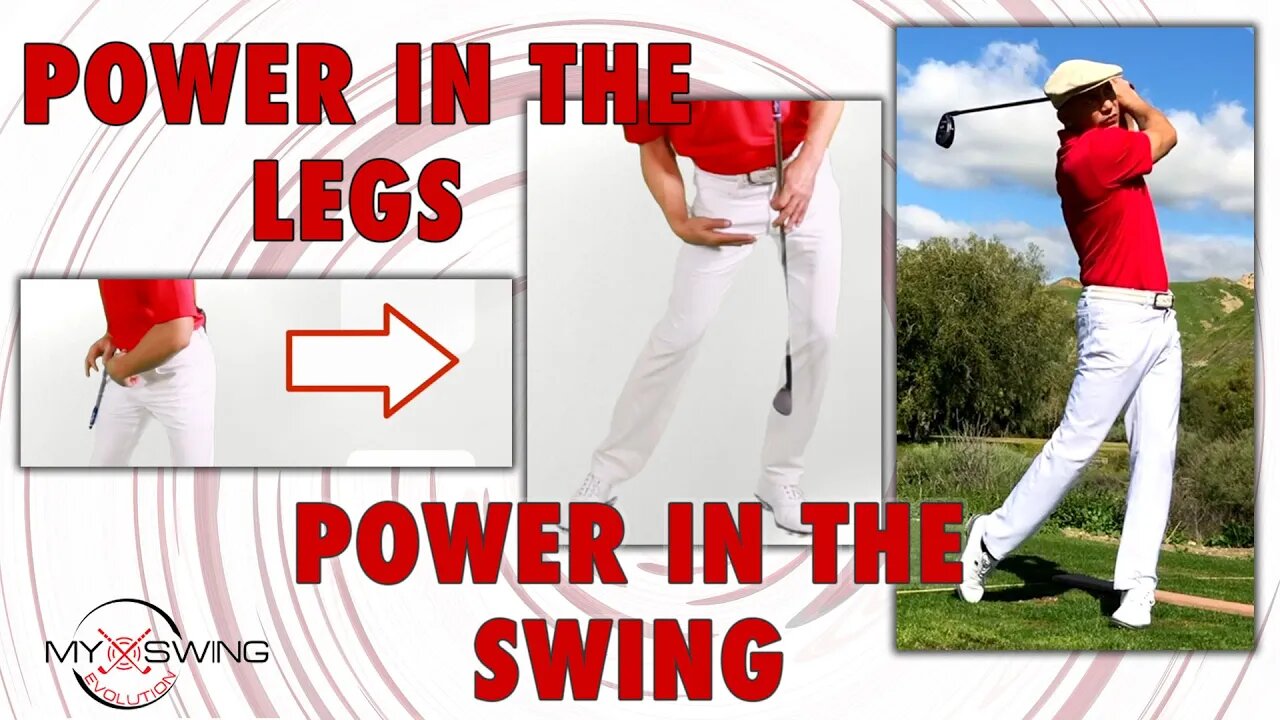 BEN HOGAN'S LEGS - How to USE YOUR LEGS FOR POWER in the GOLF SWING!