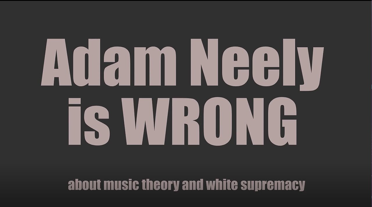 Music Theory is RACIST They Say