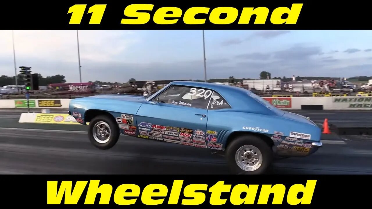 11 Second Camaro Wheelstand LODRS