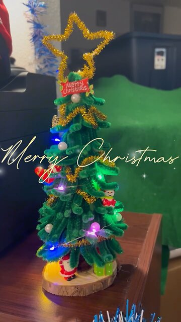 O Christmas Tree 🎄 #DIY #Christmas #Craft