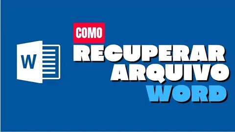 Como recuperar arquivo no word não salvo ou perdido acidentalmente