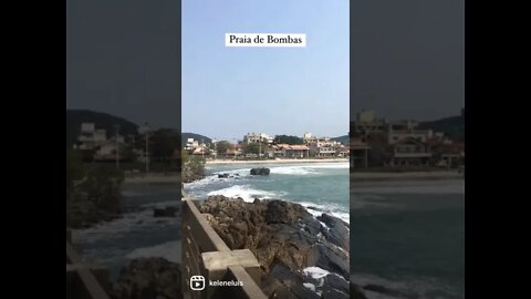 Praia de Bombas 🏖 SC #shorts