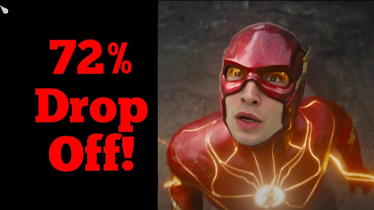 The Flash Suffers Massive 2nd Weekened Drop-off! This Movie Is A JOKE!