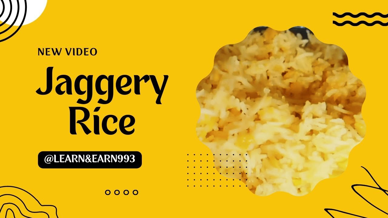 HOW TO MAKE JAGGERY RICE/YUMMY JAGGERY RICE RECIPE