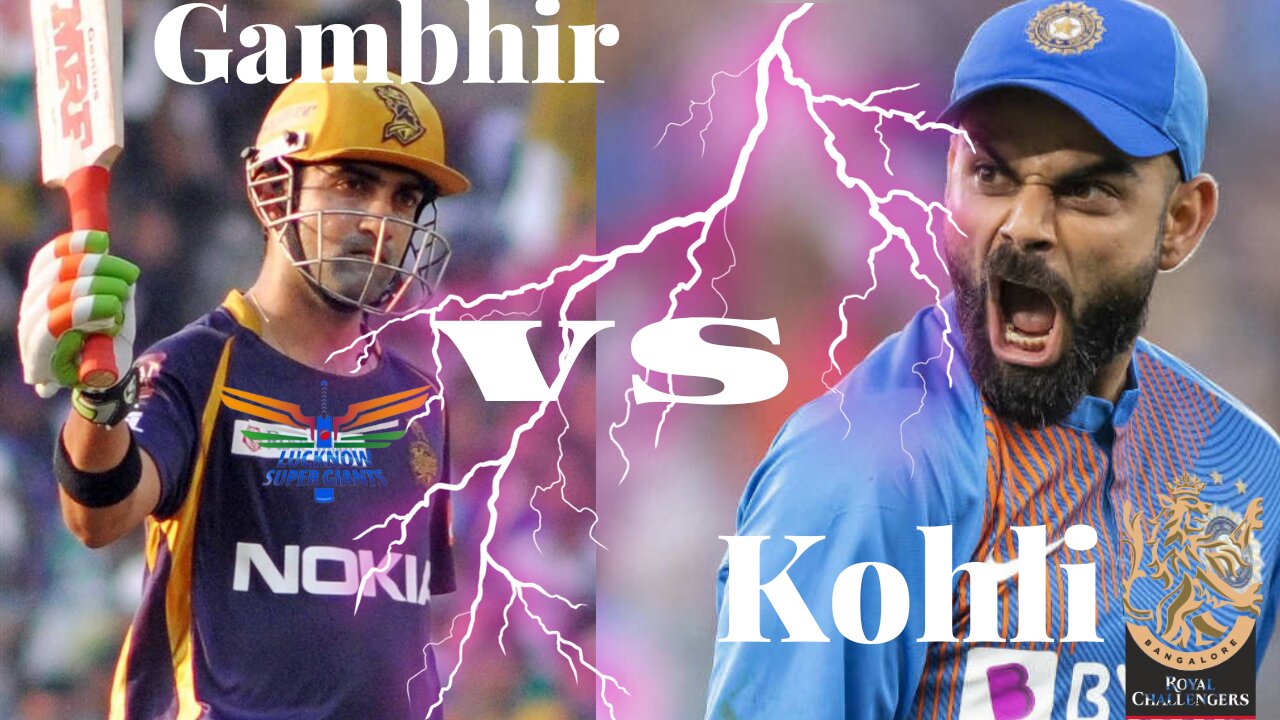 Kohli vs Gambhir fight (RCB vs LSG)