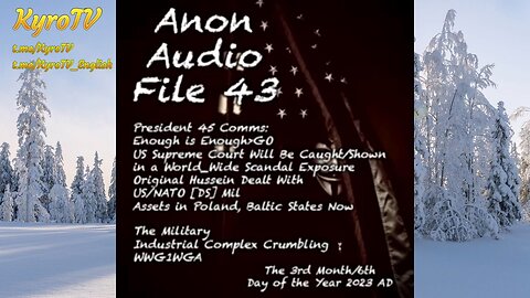 SG Anon Audio File 43 (suomennettu)