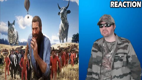 Red Dead Redemption 2: The Modded Wacky West (BedBananas) REACTION!!! (BBT)