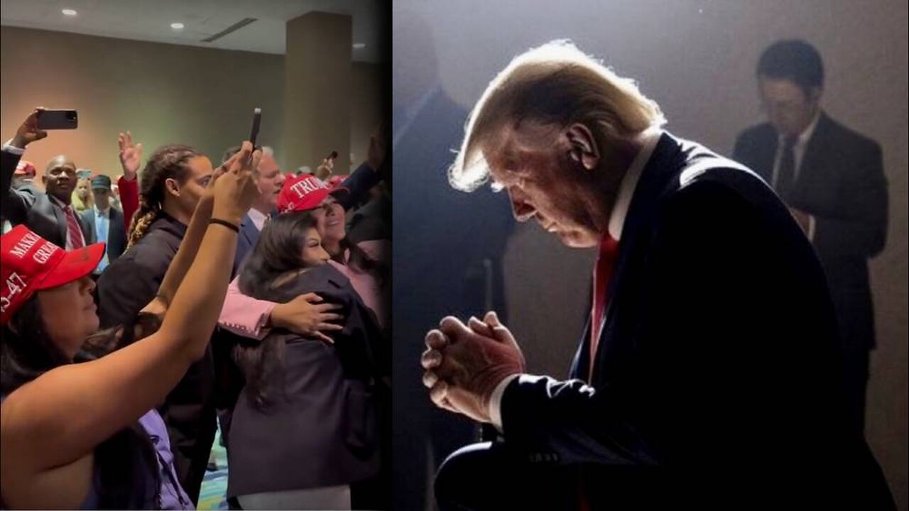 Powerful Video Of Trump Supporters Singing After Trump Victory Speech Will Be The Best Thing