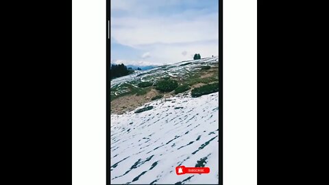 Beautiful view of Kashmiri hills