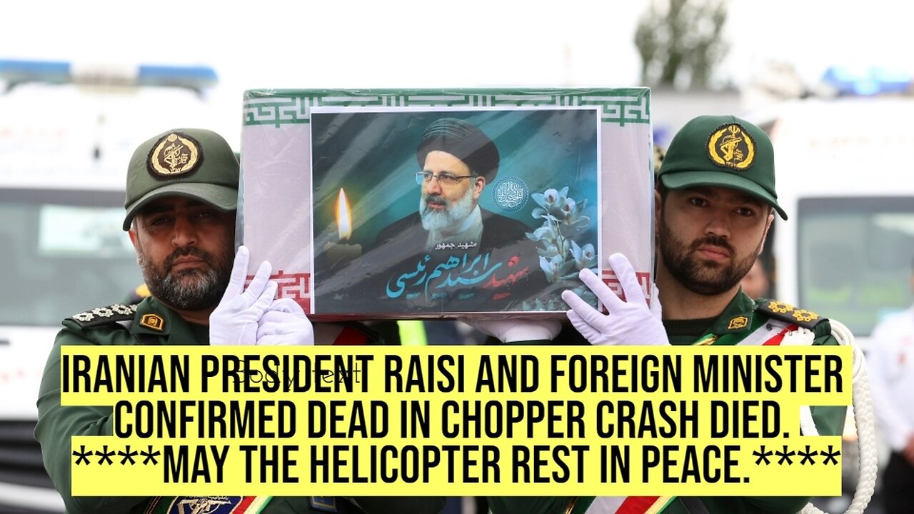 Iran President Ebrahim Raisi killed in helicopter crash. Always blame the 'Jews!' | Malay Subs |