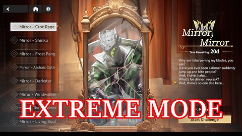 Mirror Croc Rage - Sobek Extreme Mode | Mirror, Mirror Event | Aether Gazer