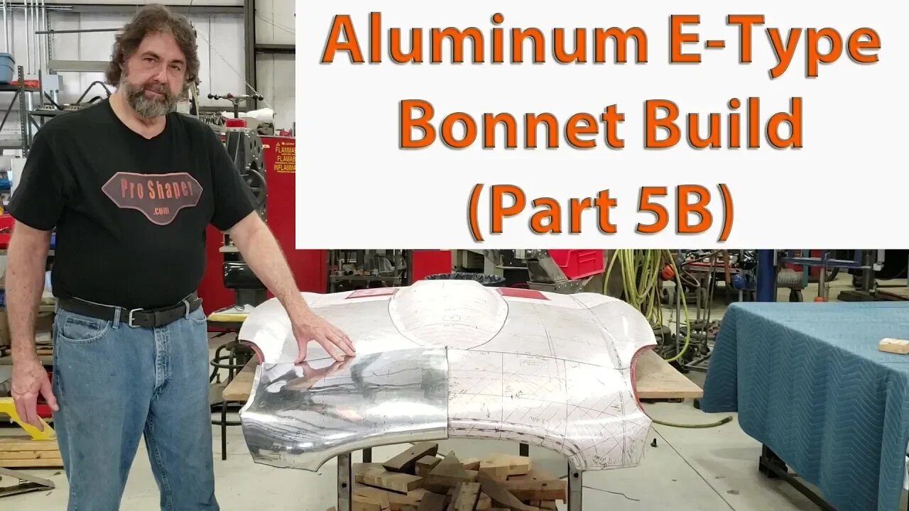 Metal Shaping: Jaguar E-Type Aluminum Bonnet Build (Part 5B)