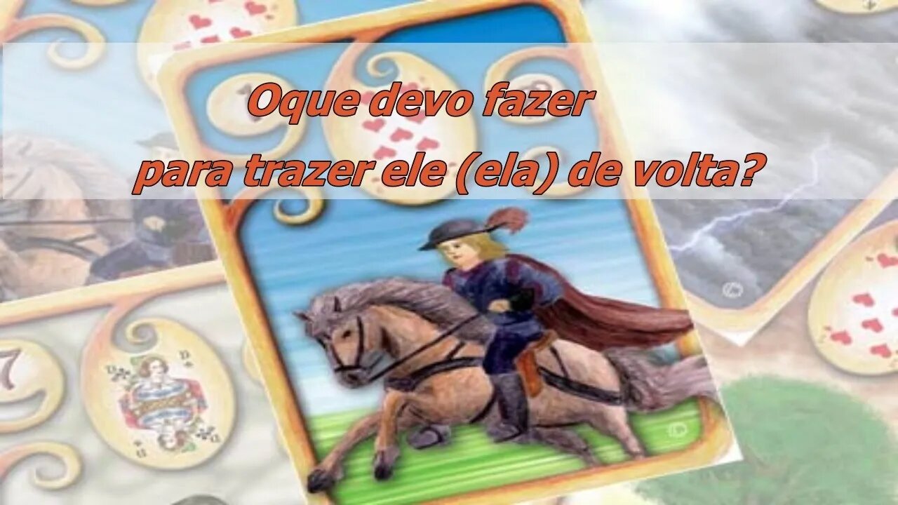 💞🧜‍♀️🧜‍♂️Oque devo fazer pra ele (ela) voltar?