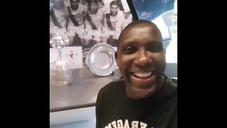 Odvan com a taça da Libertadores