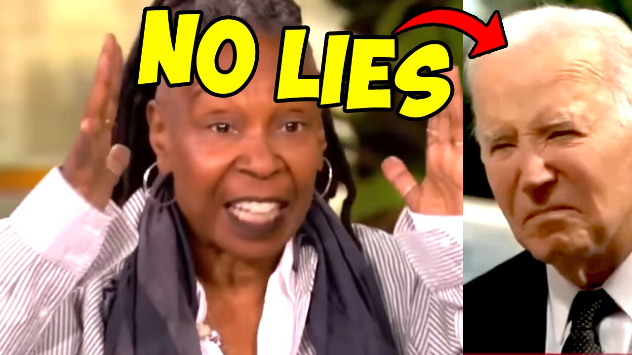 Whoopi Goldberg ERUPTS on Co-Host for Calling Biden a LIAR!