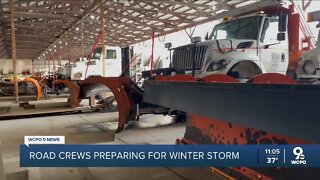 Road crews prepare for Ohio winter storm