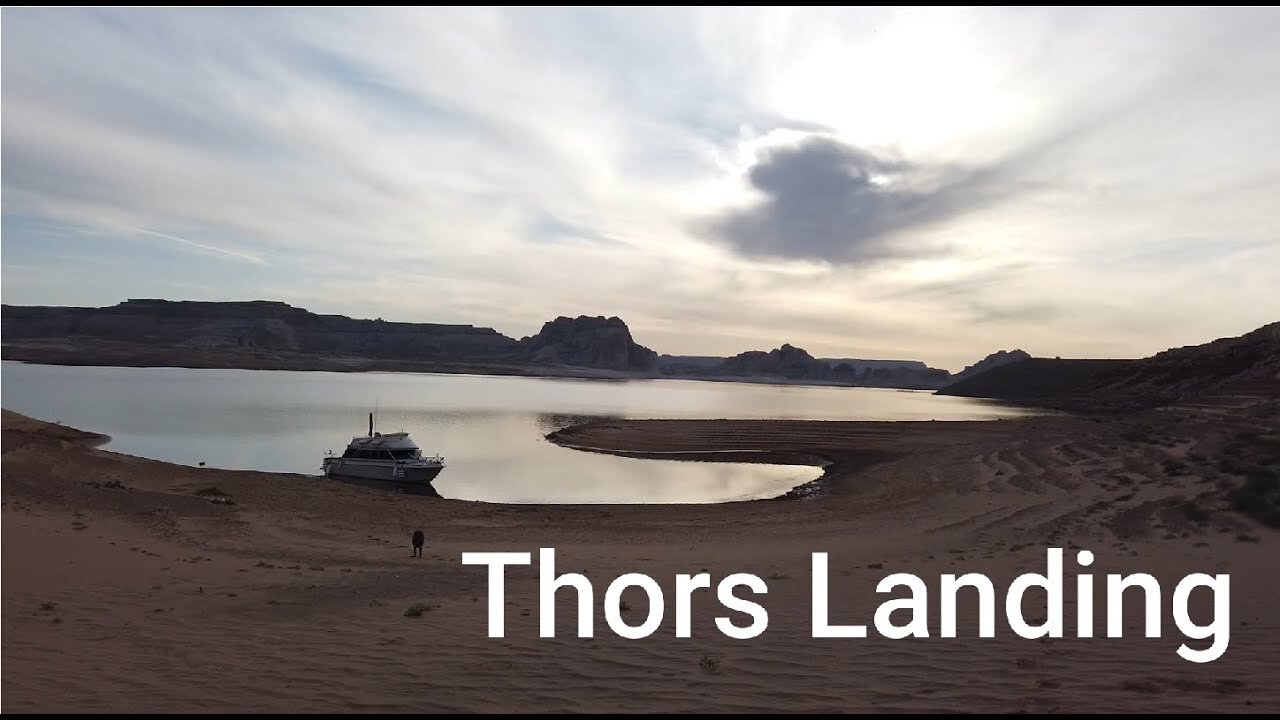 Thors Landing, A New Cove in Lake Powell, 2021