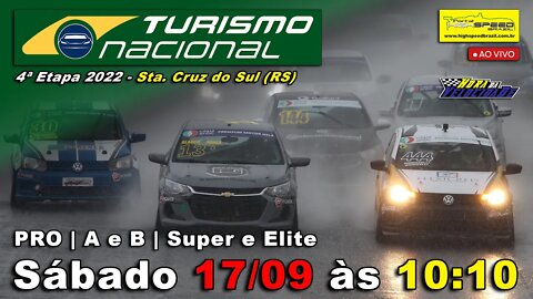 TURISMO NACIONAL | Parte 1 | 4ª Etapa 2022 - Sta. Cruz do Sul (RS) | Ao Vivo