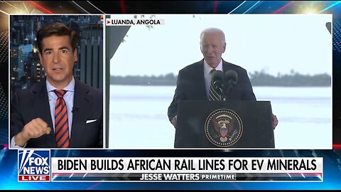 Jesse Watters Exposes The Real Reason Behind Biden’s Trip To Africa