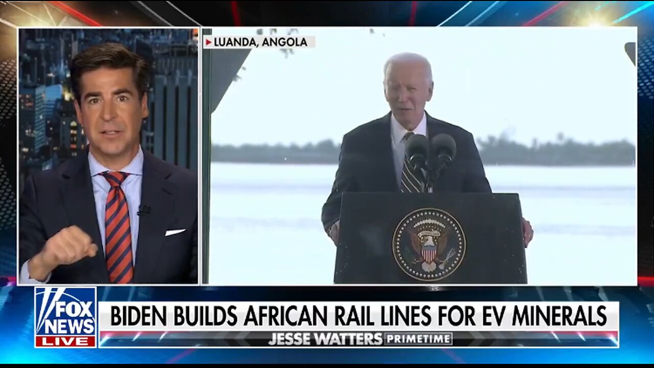 Jesse Watters Exposes The Real Reason Behind Biden’s Trip To Africa