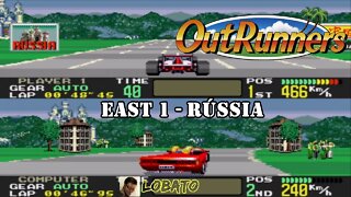 OutRunners (Mega Drive) - Trajeto: Rússia