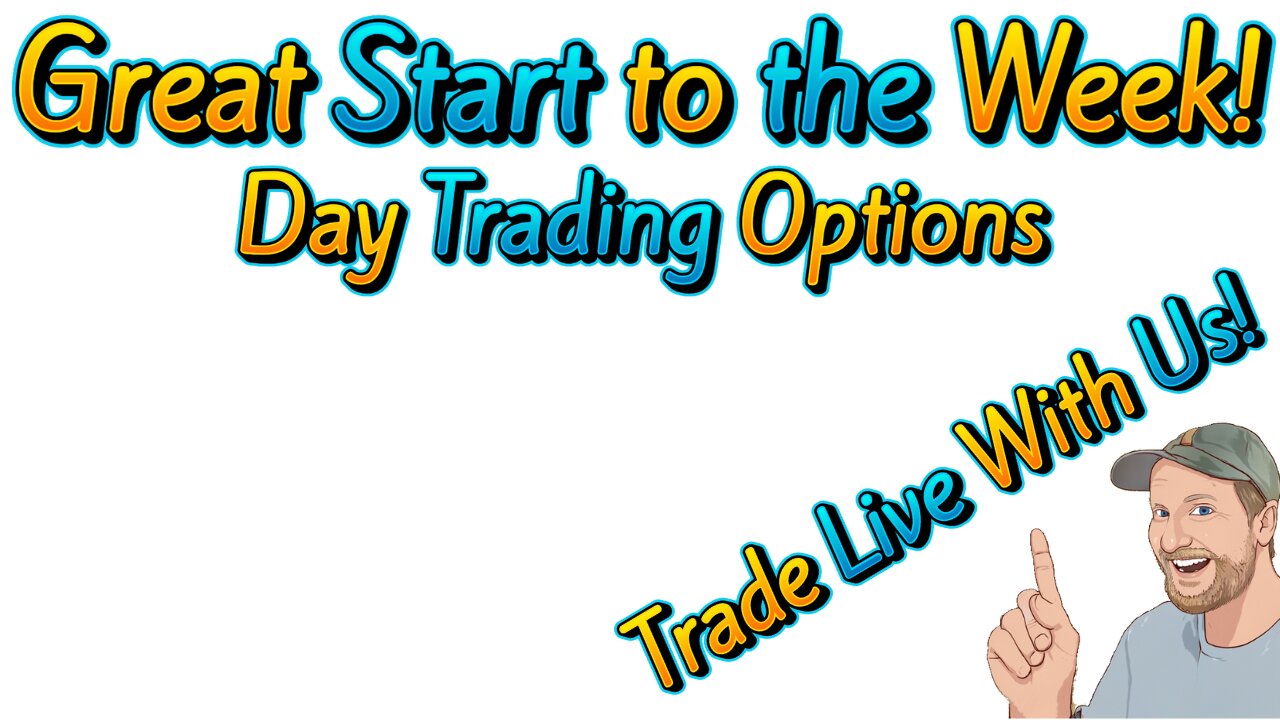 Great Start to the Week! Live Options Day Trading Recap