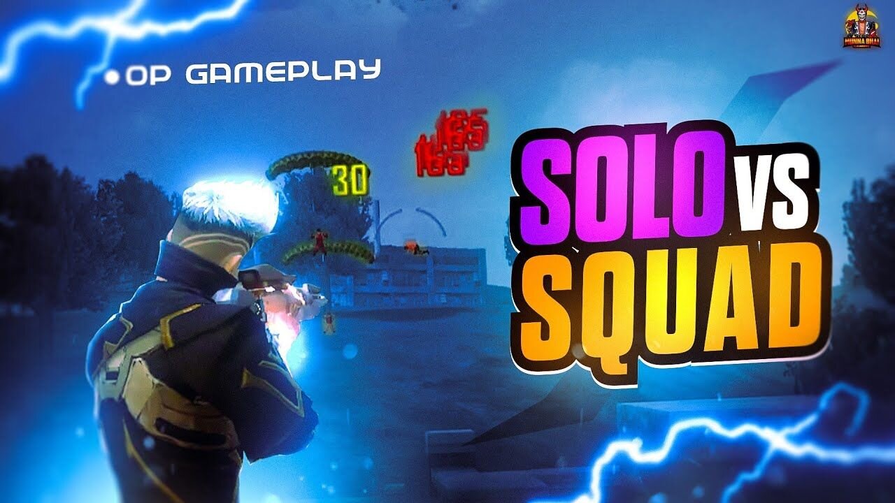 Solo VS Squad Freefire Gameplay Rumble