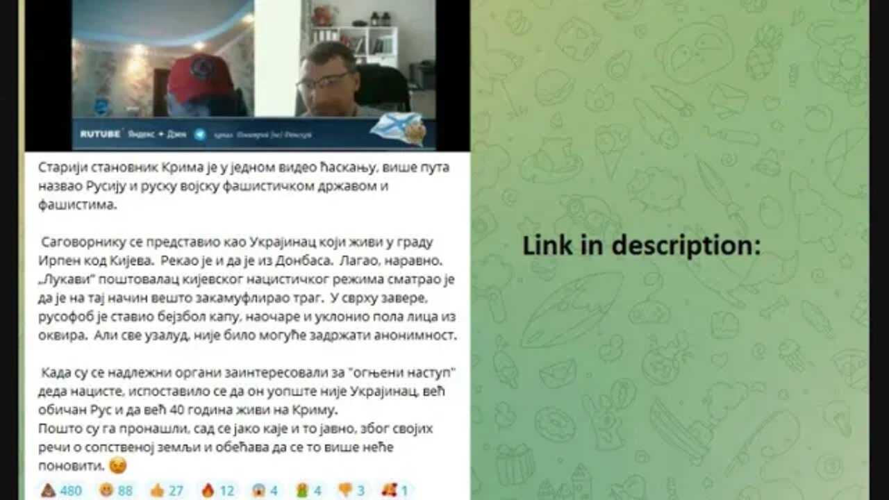 Older man caught calling Russians fascists while pretending to be Ukrainian