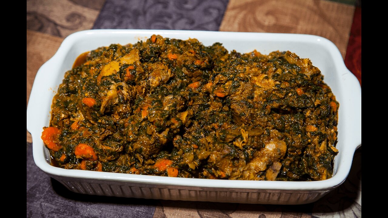 My Haitian légumes yummy you will never eating anything else after you try this legumes
