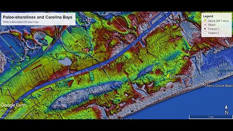 Paleo-Atlantic Shorelines and the Carolina Bays