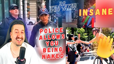 Police Allows You Being Naked In Public