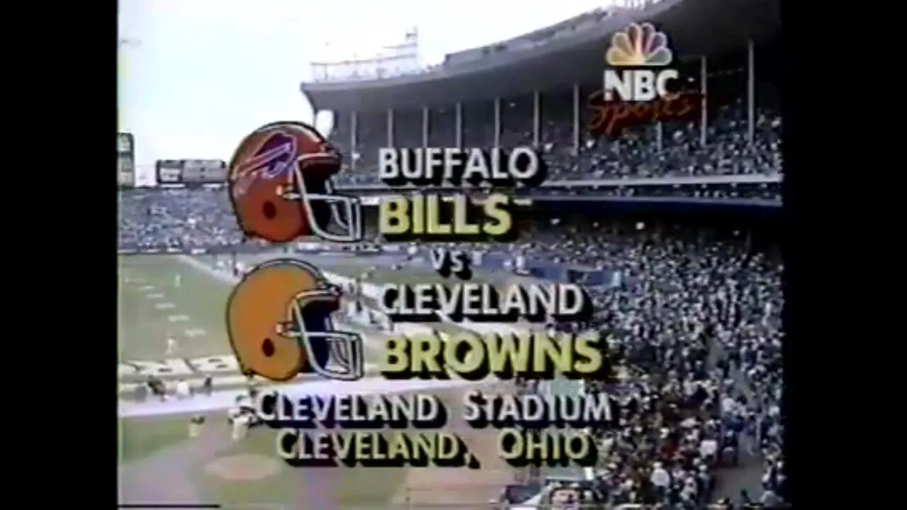 1990-11-04 Buffalo Bills vs Cleveland Browns