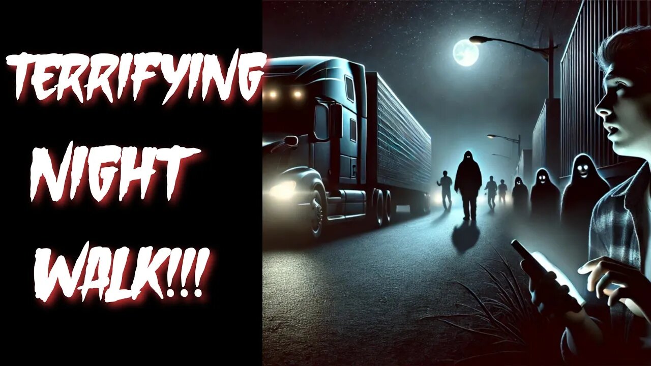 Creepy Semi Truck Driver Let's Never Meet Again!