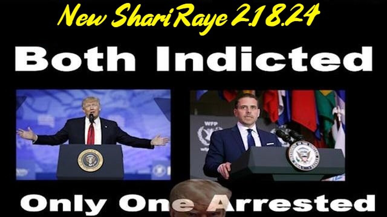 New ShariRaye - Trump's Vengeance Is Here - 2/19/24..