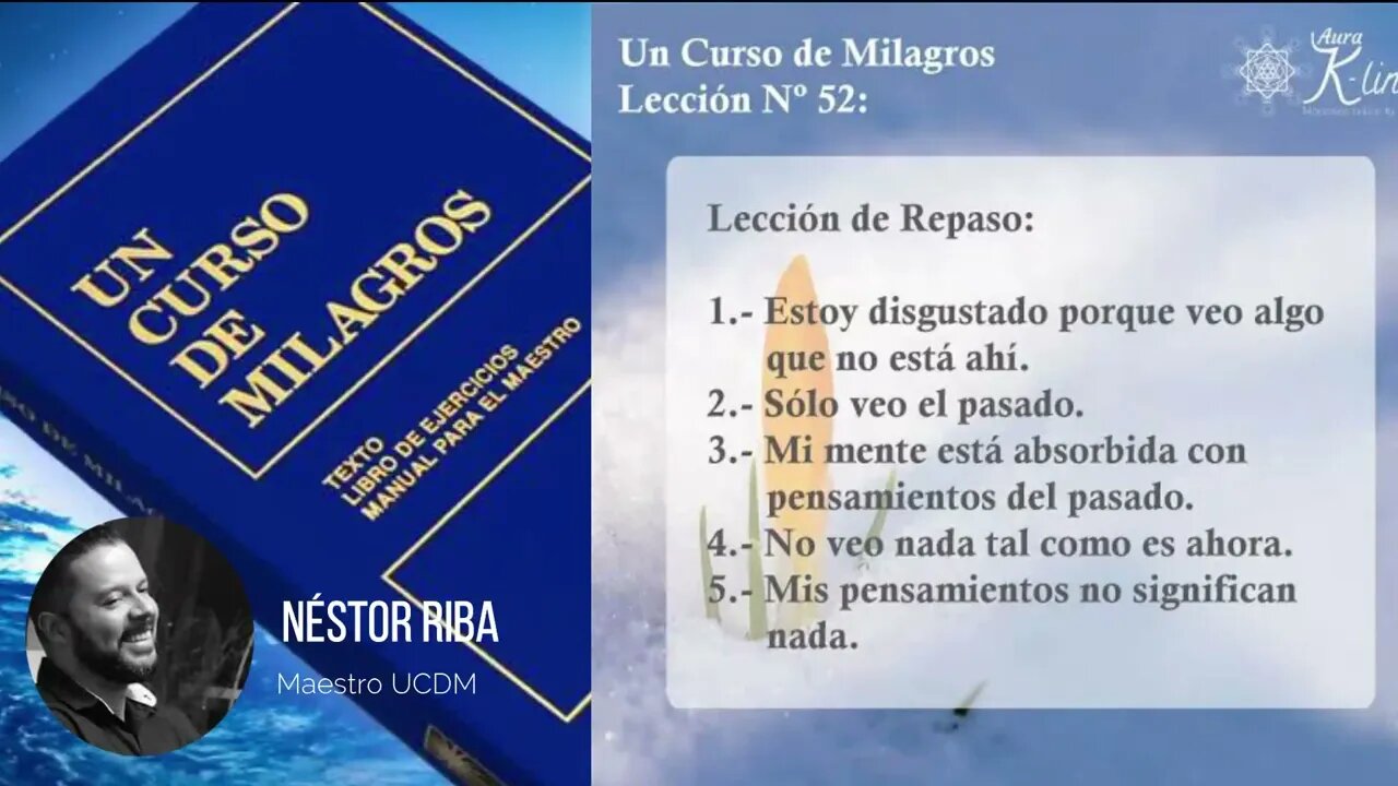 Lección 52 de Un Curso de Milagros