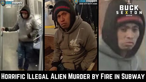 Horrific Illegal Alien Murder by Fire in Subway