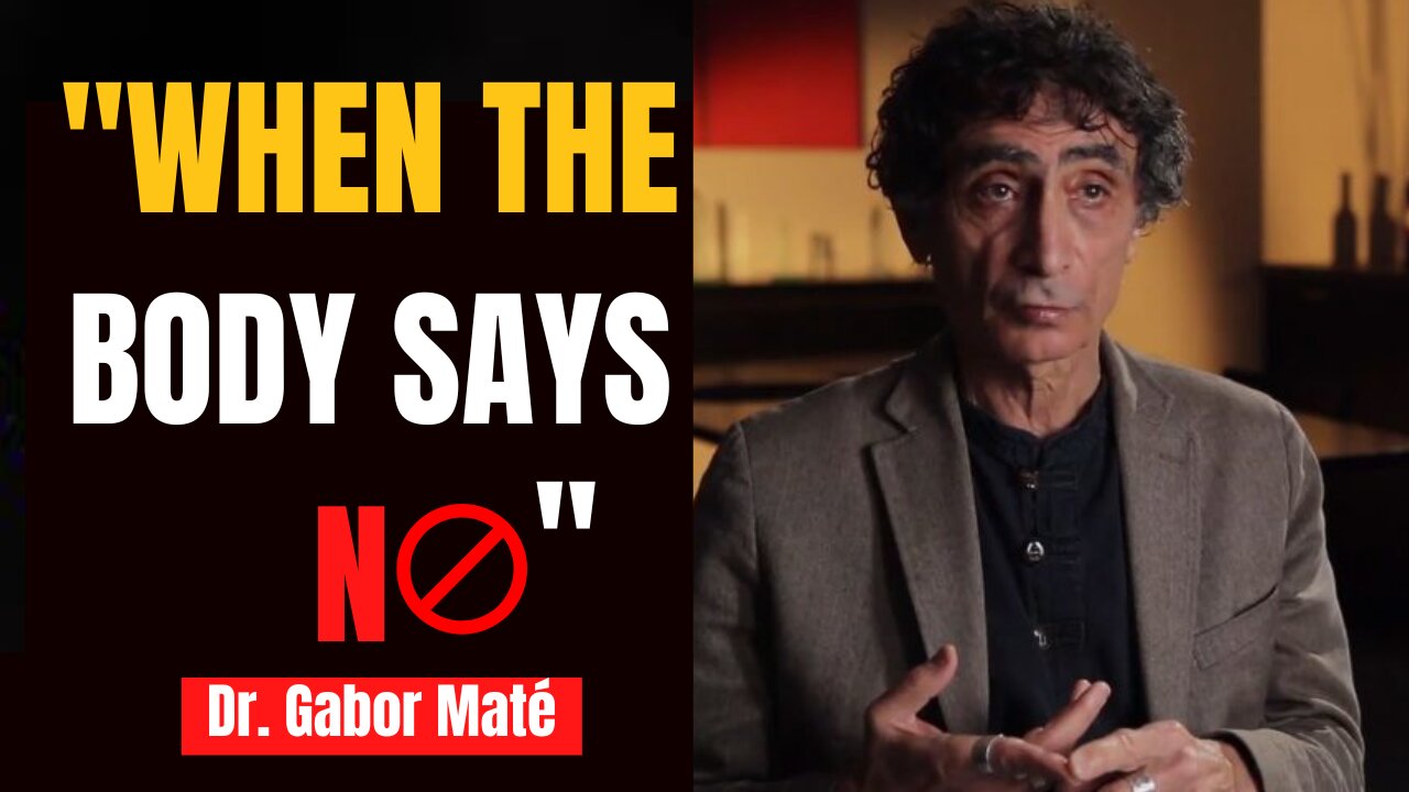 Dr. Gabor Maté Give Explanation WHEN THE BODY SAYS NO | The Effect Of The Mind-Body Link On Illness