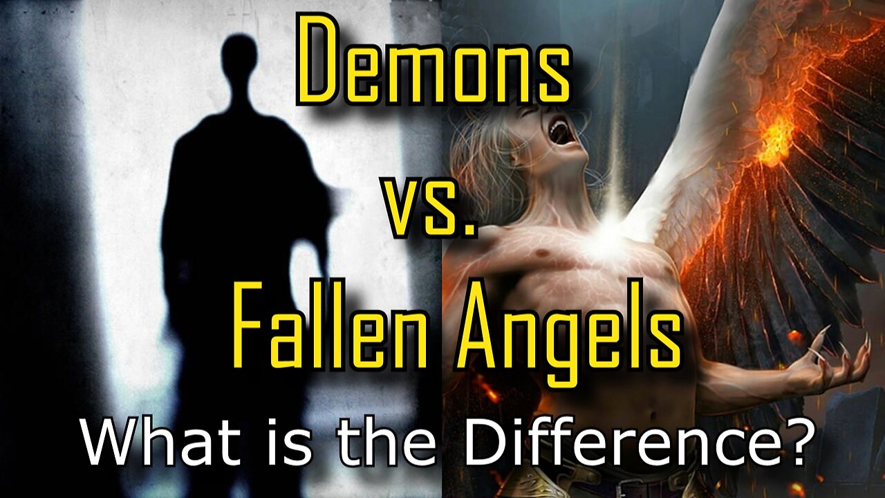 Demons vs Fallen Angels | What Are They? (The Origin & Differences)