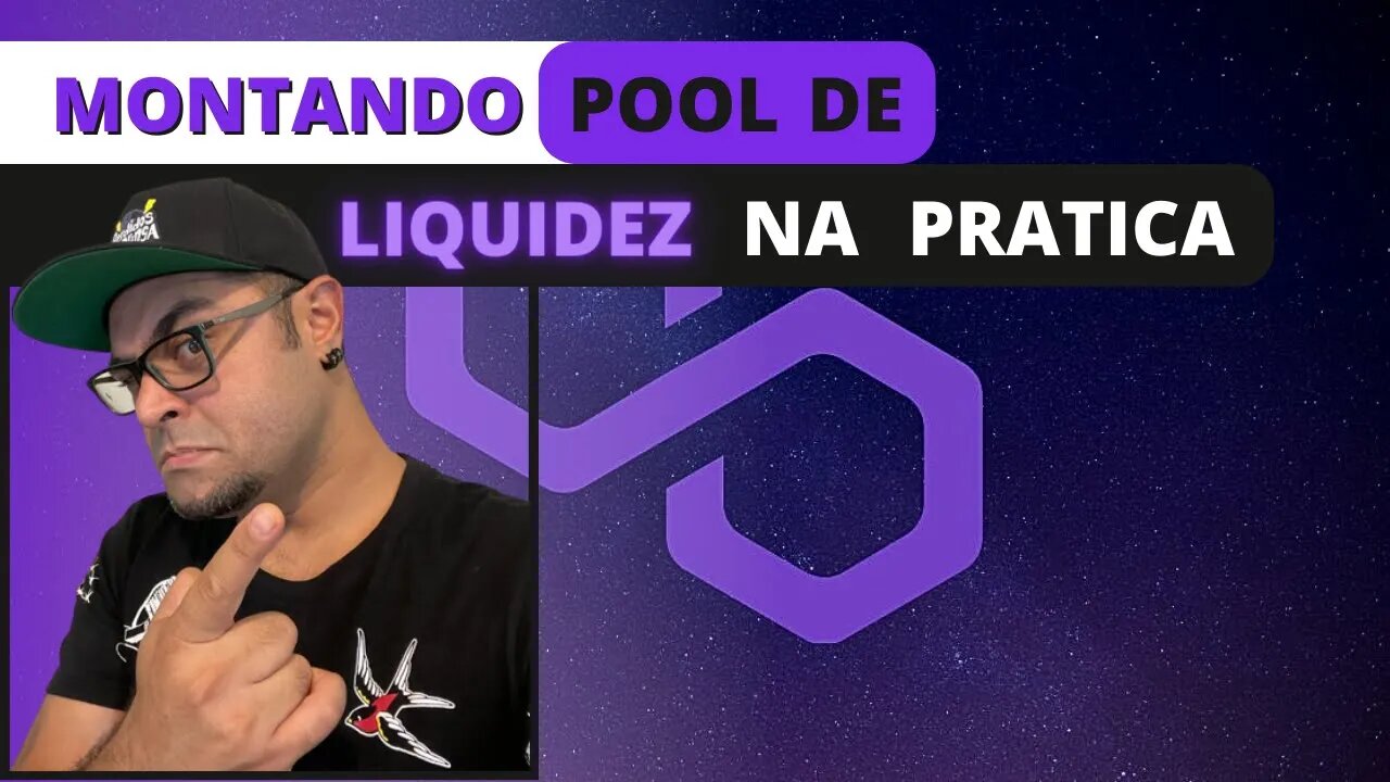 Montando Pool de Liquidez na Prática | Rede Polygon (Tutorial) Renda passiva .