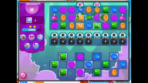 Candy Crush Level 2546 Talkthrough, 22 Moves 0 Boosters