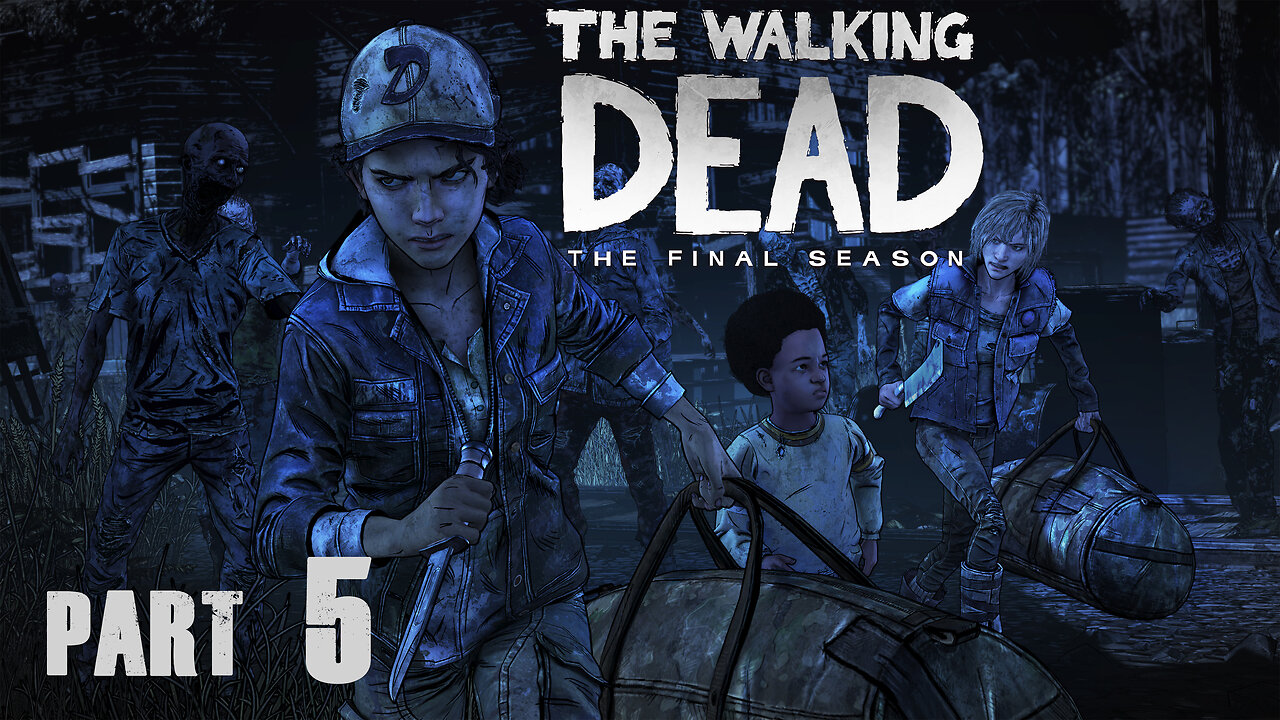 The Walking Dead The Final Season Ep 1 - "Done Running" - Part 5