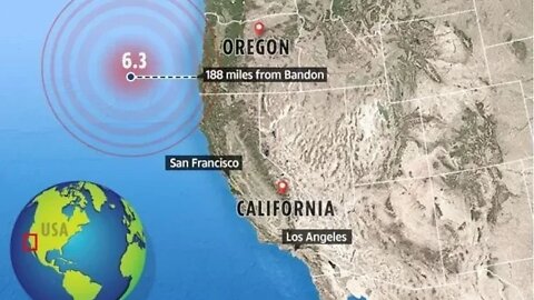 NRV - V Proof- 6.4 Earthquake off the Coast Of Oregon. It's Just The Beginning